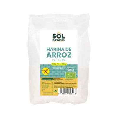 Farina Di Riso Integrale Eco Senza Glutine 500g Solnatural