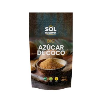 Bio Vegan Gluten-Free Coconut Sugar 250g Solnatural
