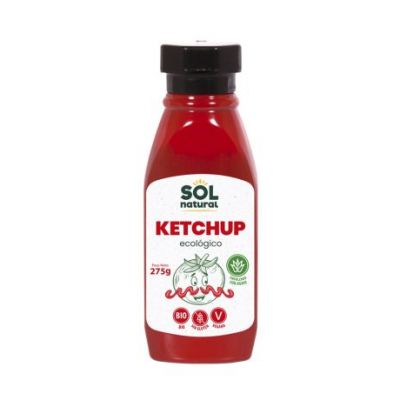 Ketchup SinGluten Bio Vegan 275g Solnatural
