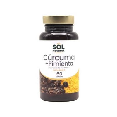 Curcuma Pepe Nero Bio 60 capsule Solnatural