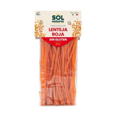 Organic Red Lentil Tagliatelle Gluten Free 250g Solnatural