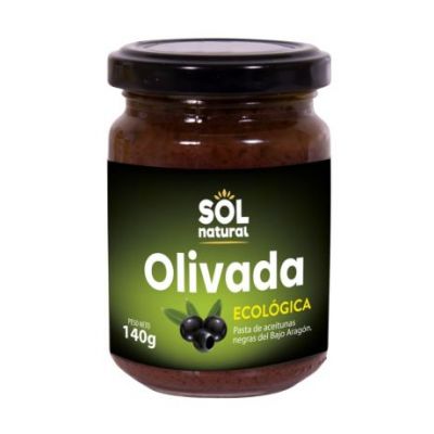 Black Olive Bajo Aragon Bio 140g Solnatural