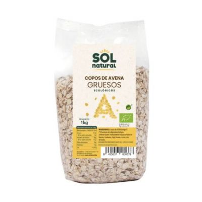 Eco Thick Oat Flakes 1kg Solnatural