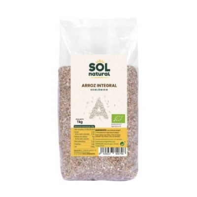 Riso Integrale Tondo Bio 1kg Solnatural