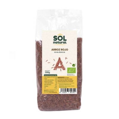 Riso Rosso Biologico 500g Solnatural