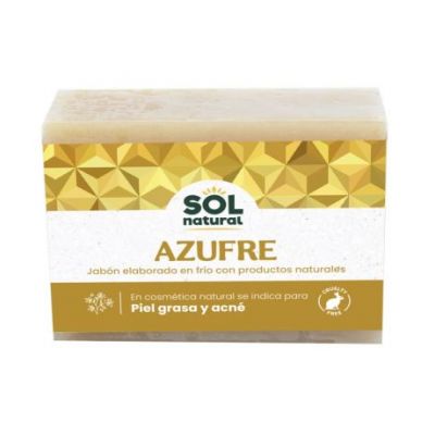 Solid Natural Sulfur Soap 100g Solnatural