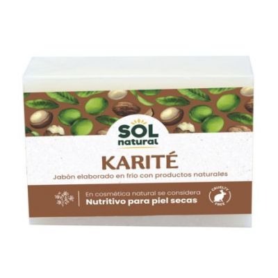 Solid Natural Karite Soap 100g Solnatural