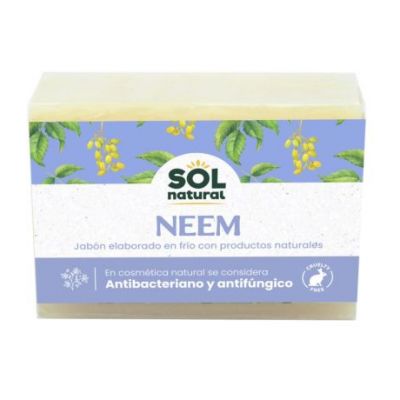 Solid Natural Neem Soap 100g Solnatural