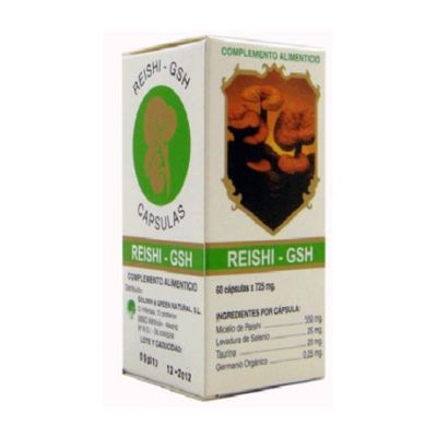 Reishi GSH 725Mg 60caps Golden Green