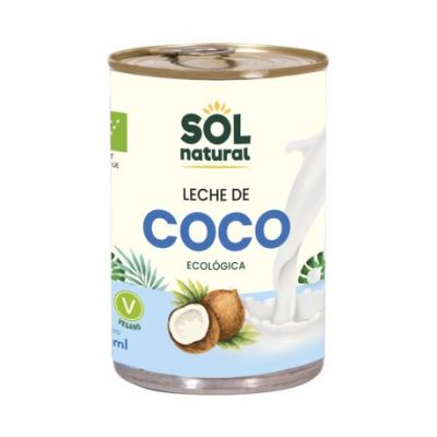 Bebida de Coco para Cocinar Eco 400ml Solnatural
