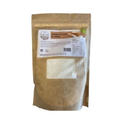 Harina Arroz Integral 500g Int-Salim