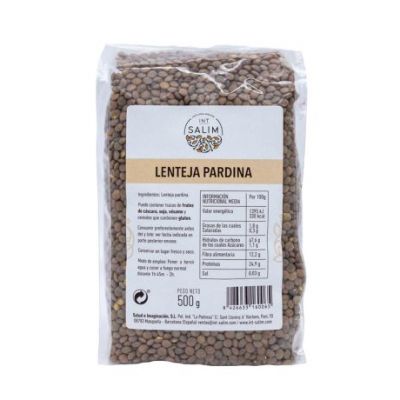 Lentejas Pardinas 500g Int-Salim