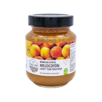 Mermelada Extra de Melocoton Light SinAzucar 325g Int-Salim
