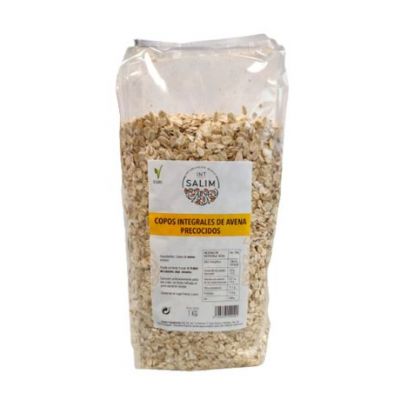 Whole Grain Family Oat Flakes Precooked Vegan 1kg Int-Salim