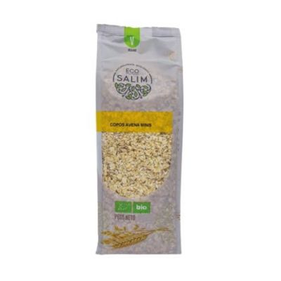 Eco Vegan Minis Precooked Whole Grain Oat Flakes 500g Int-Salim