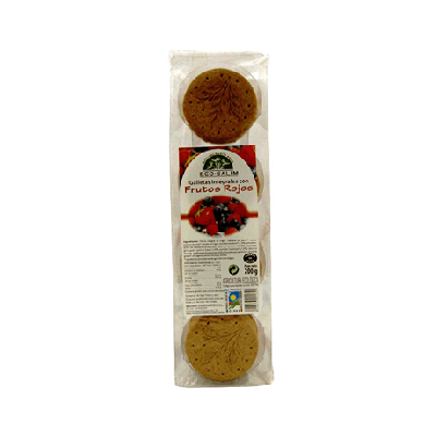 Biscotti Integrali ai Frutti Rossi Eco 200g Int-Salim