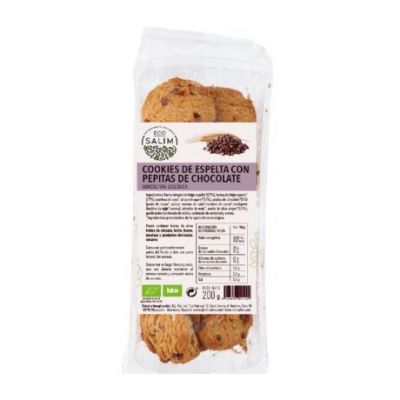 Spelled Cookies with Chocolate Chips 200g Eco-Salim