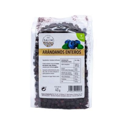 Mirtillo rosso nero intero 40g Int-Salim
