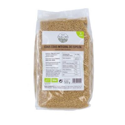 Cous Cous Espelta Integral Bio Vegan 500g Eco-Salim