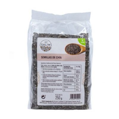 Chia Semillas Bolsa Vegan 250g Int-Salim