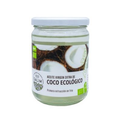 Aceite de Coco Virgen Extra Eco Vegan 430ml Eco-Salim