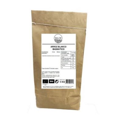 Riso Basmatico Bianco Bio 5kg Eco-Salim