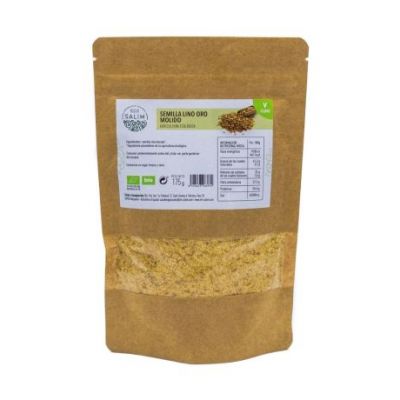 Semilla Lino Oro Molido Bio 175g Eco-Salim