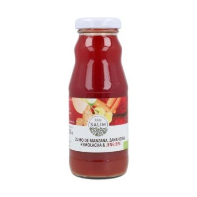 Succo Multifrutta Biologico di Barbabietola e Zenzero 200ml Eco-Salim