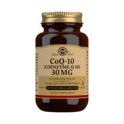Coenzima Q10 Max 30Mg SinGluten Vegan 90caps Solgar