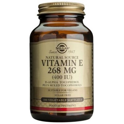 Vitamina-E 400Ui 100caps Solgar
