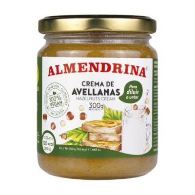 Crema de Avellanas SinGluten Vegan 300g Almendrina