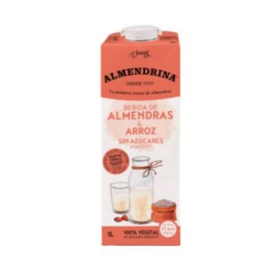 Almond and Rice Vegetable Drink Without Sugar 1L Almond