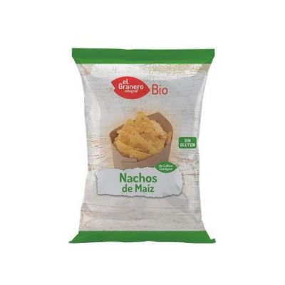 Organic Gluten-Free Corn Nachos 125g El Granero Integral