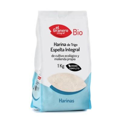 Organic Whole Spelled Wheat Flour 1kg El Granero Integral