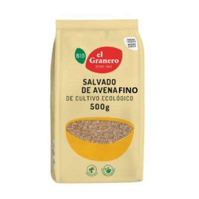 Fine Organic Oat Bran 500g El Granero Integral