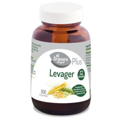 Levager Plus 400mg Vegan 500comp El Granero Integral