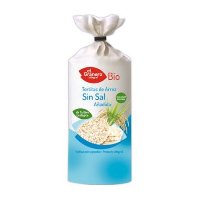 Tortitas de Arroz Sin Sal SinGluten Bio 100g El Granero Integral