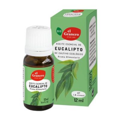 Huile Essentielle d'Eucalyptus Eco 12ml El Granero Integral