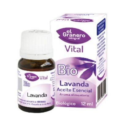Organic Lavender Essence 12ml El Granero Integral