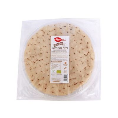 Pizza Base with Buckwheat Gluten-Free Eco Vegan 2 units El Granero Integral