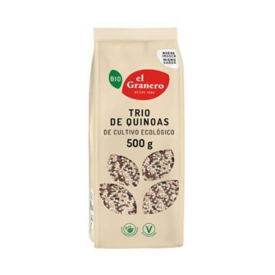 Trio of Organic Quinoas 500g El Granero Integral