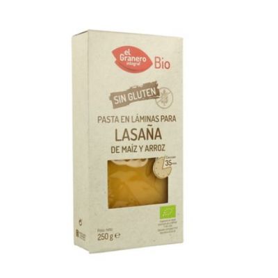 Bio Gluten-Free Corn and Rice Lasagna Plates 250g El Granero Integral