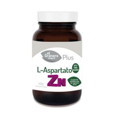 Zinc L-Aspartate 360Mg 100comp El Granero Integral