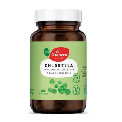 Chlorella 400Mg 180comp Bio El Granero Integral