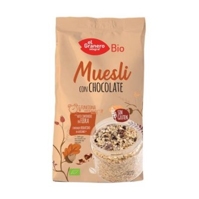 Organic Gluten-Free Choco Muesli 375g El Granero Integral
