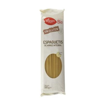 Spaghetti Di Riso Integrale Senza Glutine Bio 500g El Granero Integrale