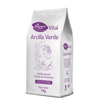 Argilla Verde in Polvere 1kg El Granero Integrale