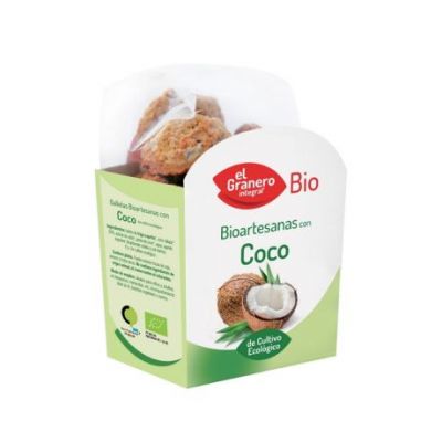 Galletas Artesanas con Coco Bio 220g El Granero Integral