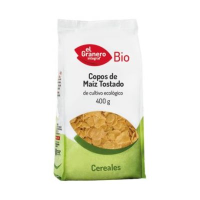 Organic Roasted Corn Flakes 1kg El Granero Integral