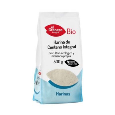 Organic Whole Rye Flour 500g El Granero Integral